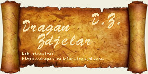 Dragan Zdjelar vizit kartica